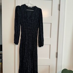Zara floral Midi Dress